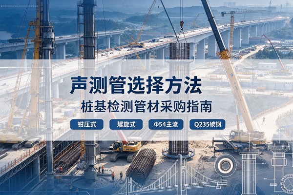 宜城声测管选型标准