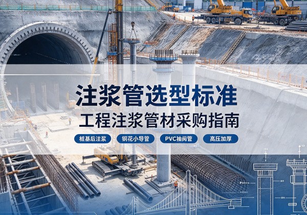 宜城注浆管选型标准